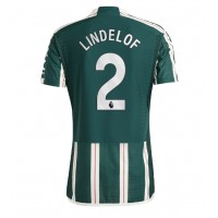 Manchester United Victor Lindelof #2 Replica Away Shirt 2023-24 Short Sleeve